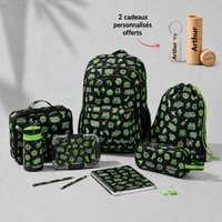 Set scolaire gaming dino