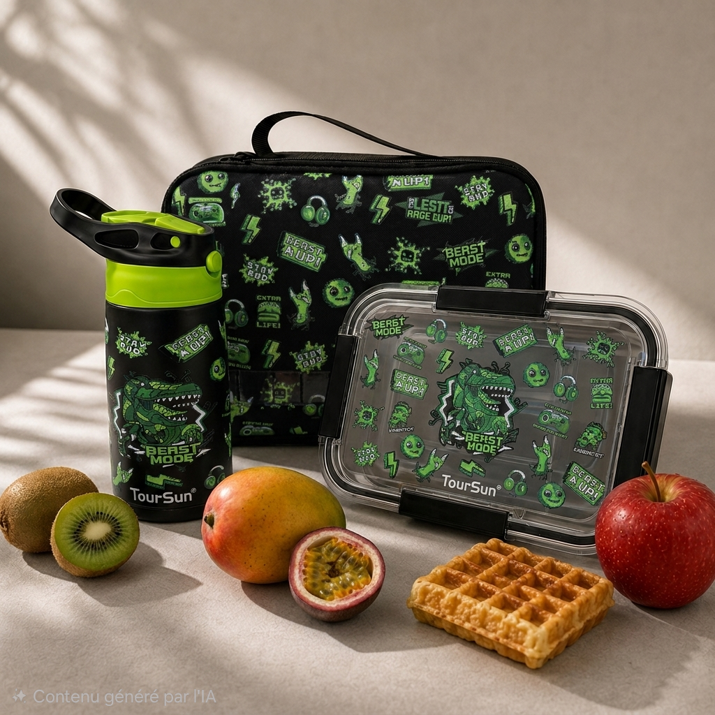 Set scolaire gaming dino