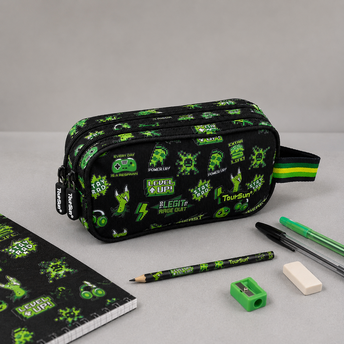 Set scolaire gaming dino